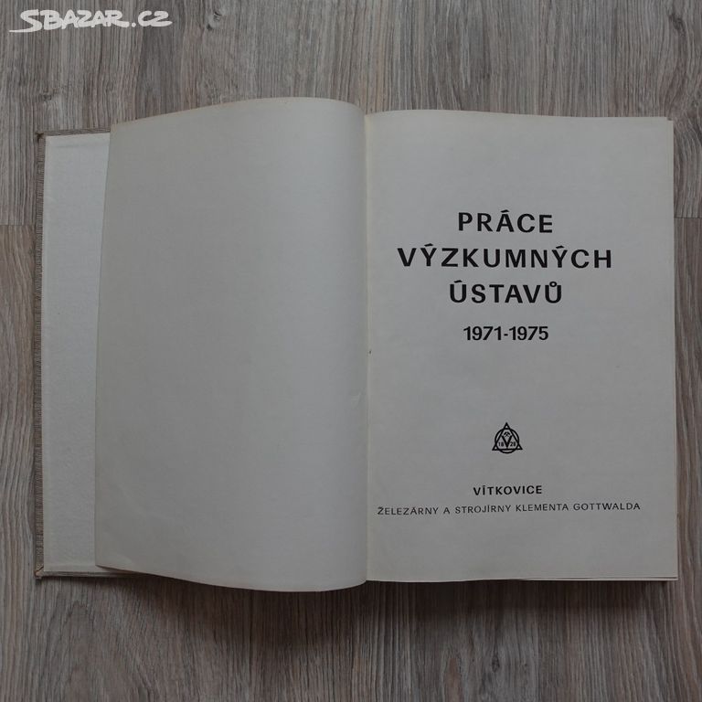 Vítkovice - Práce výzkumných ústavů 1971-1975