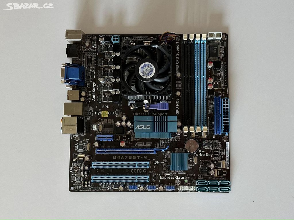 ASUS M4A785T-M / AMD Athlon II X3 440 / Socket AM3