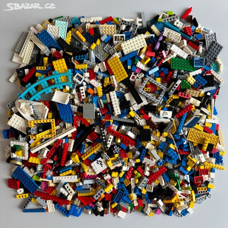 Mix DRUHÉ JAKOSTI LEGO kostek (2,5 KG) - 17