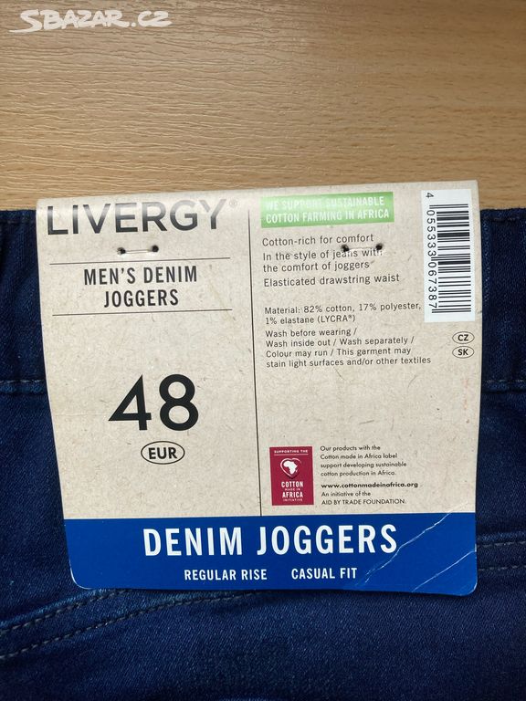 Kalhoty livergy Velikost 48 pro EU