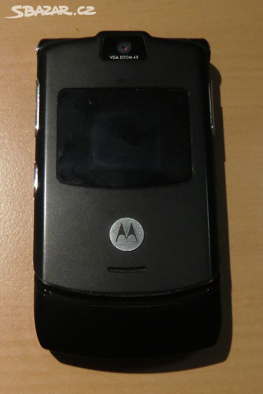 Motorola V3 black, mobil, telefon, orange