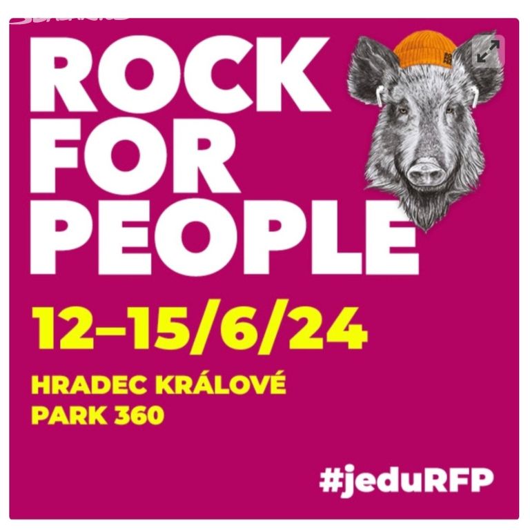 Víkendová vstupenka Rock for People 2024