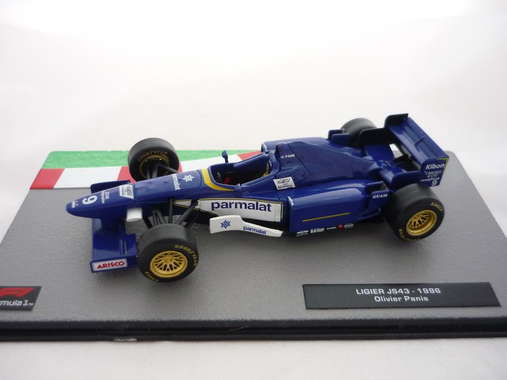 Ligier JS43 O.Panis 1996 F1 Formule Altaya 1/43