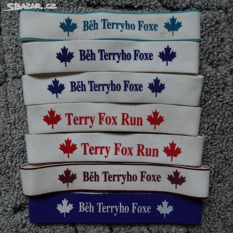 Čelenka Běh Terryho Foxe - 7 kusů