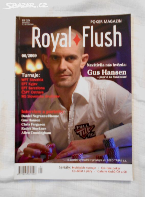 Časopis Royal Flush Poker Magazin 06/2009 - česky