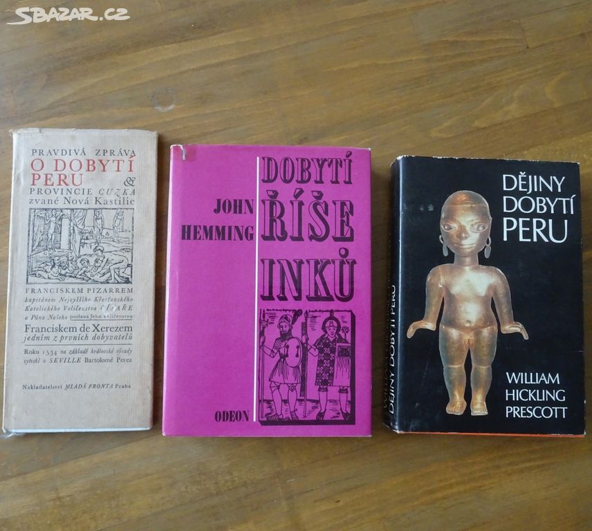 Dobytí Peru - knihy
