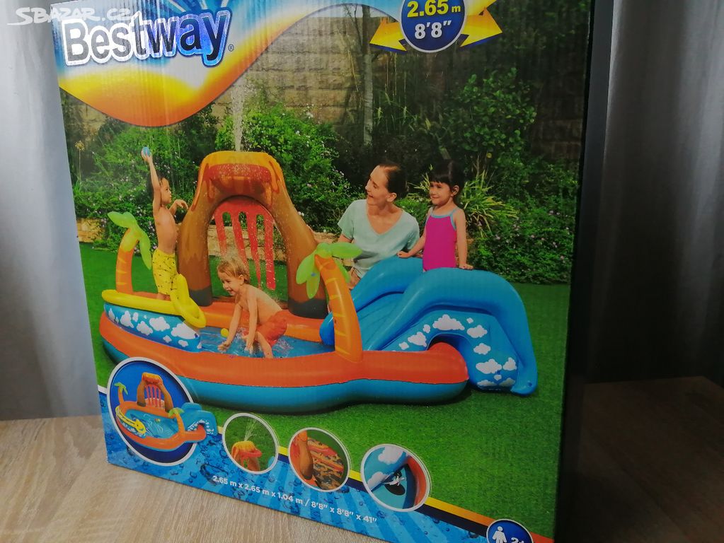 Dětský bazén s klouzačkou Bestway -nové