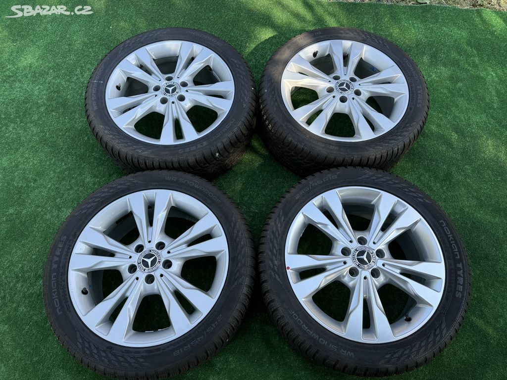 Originál alu kola Mercedes Vito 5x112 R18 zimní