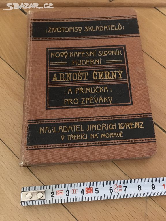 Kapesní slovník a příručka pro zpěváky (1914)