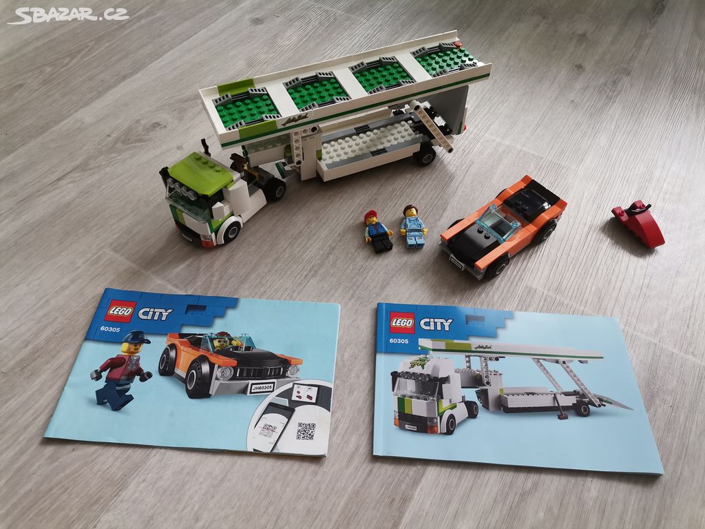 Lego 60305 - kamion pro přepravu aut