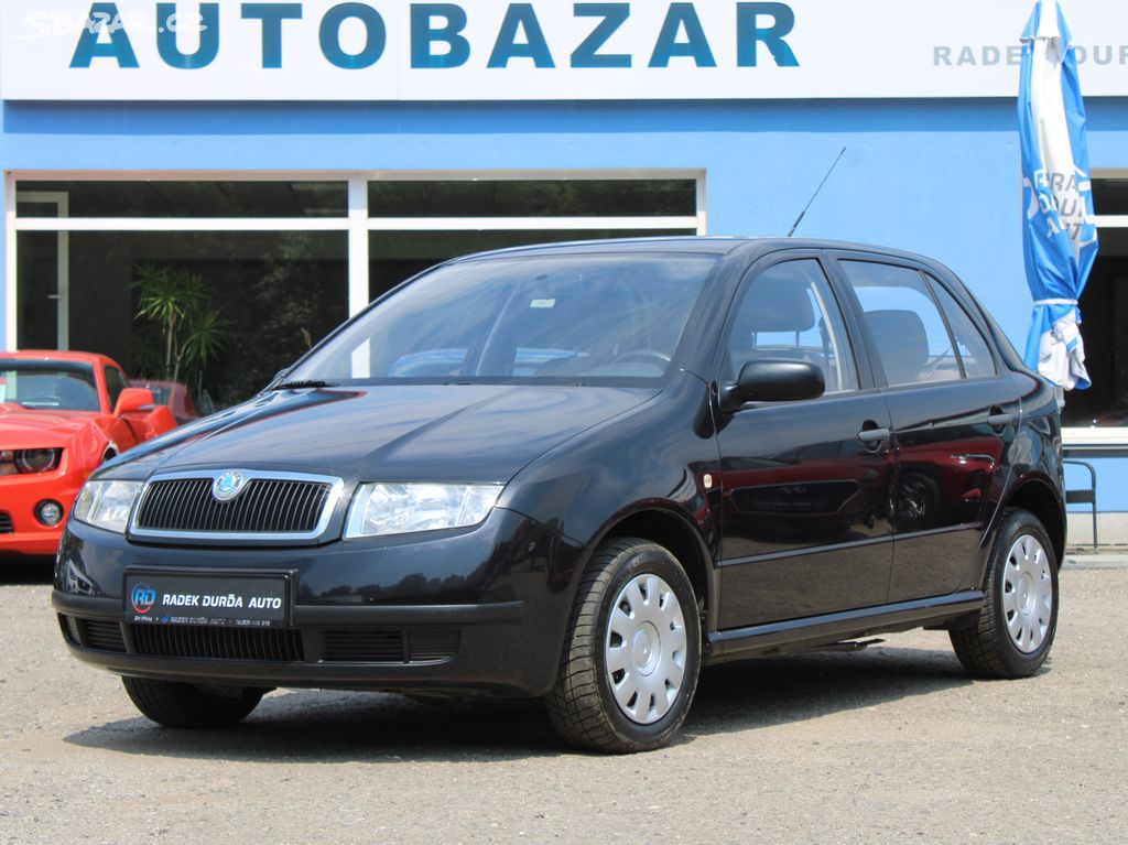 ŠKODA FABIA 1,4 MPI SERVO,TAŽNÉ,2002