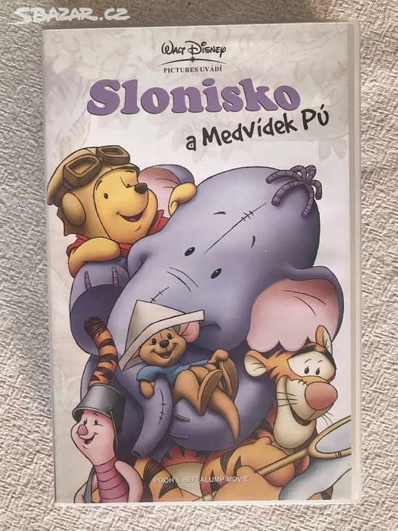 VHS Slonisko a medvídek Pú.