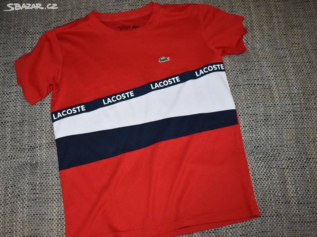 Sportovní chlapecké triko Lacoste Sport, 134/140