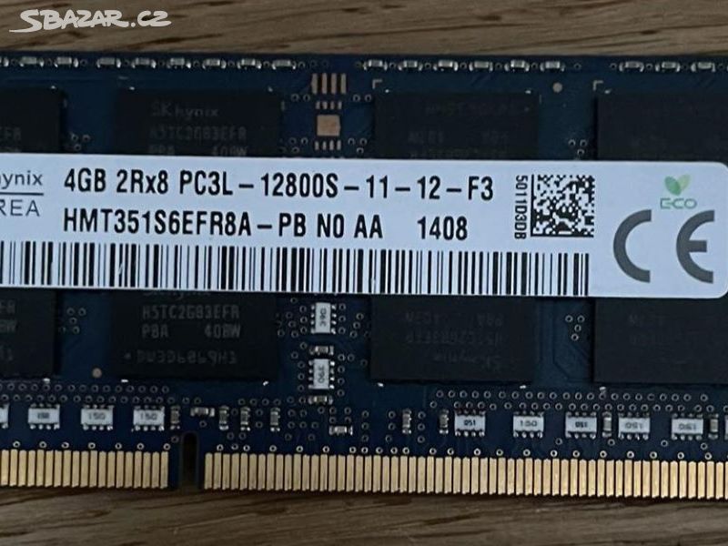 RAM Hynix 4GB 2Rx8 PC3L-12800S-11-12-F3, DDR3