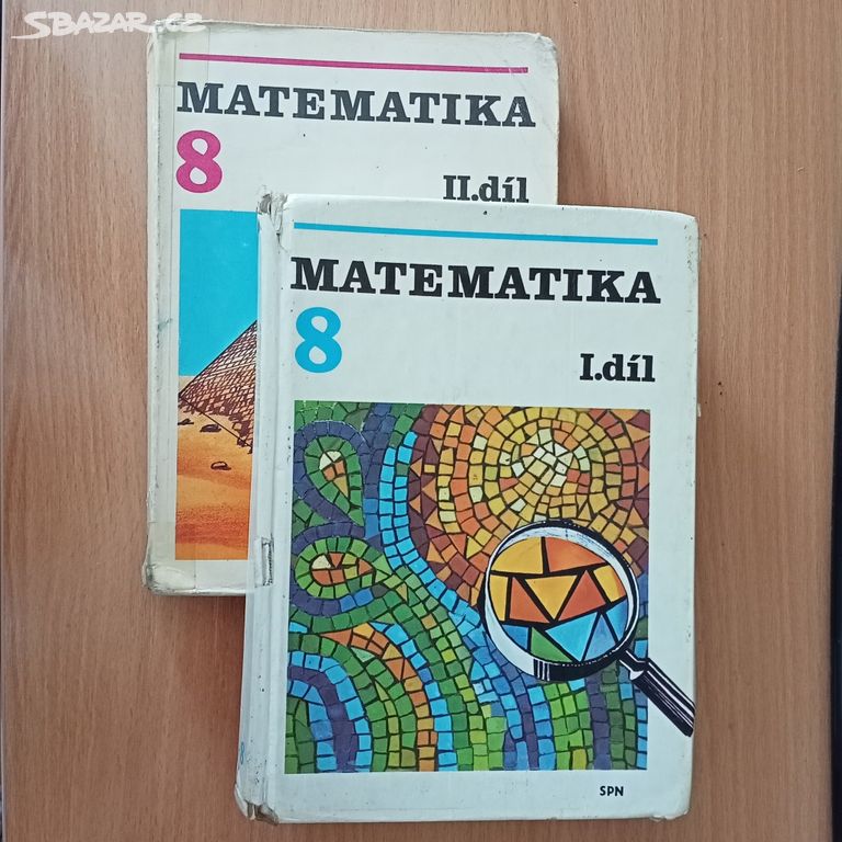 Matematika 8 pro ZŠ, 1.+2. díl, vydání 1991