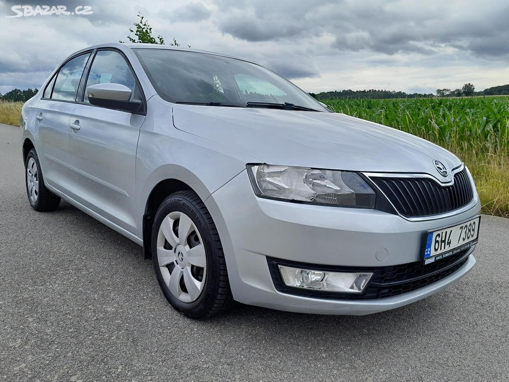 Škoda Rapid 1.6tdi - 85kw - nafta - svižný motor