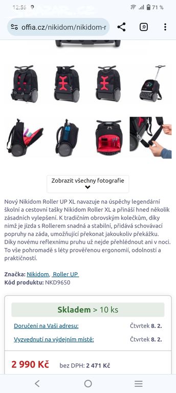 vozící aktovka Nikidom Roller XL