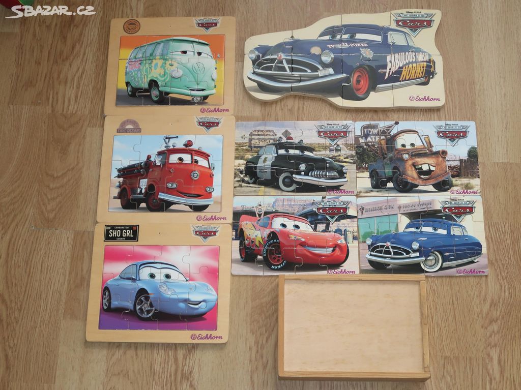 Eichhorn Dřevěně puzzle Cars