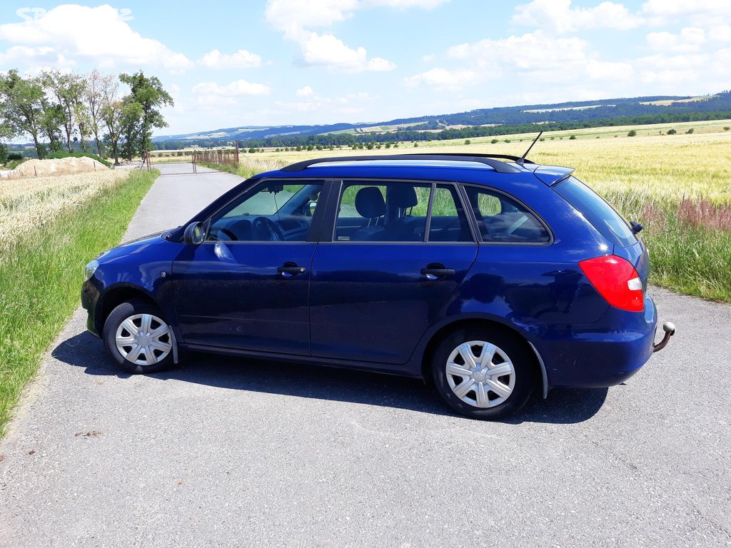 Fabia II combi, 89 500 km +LPG+tažné zař.+4 zimní