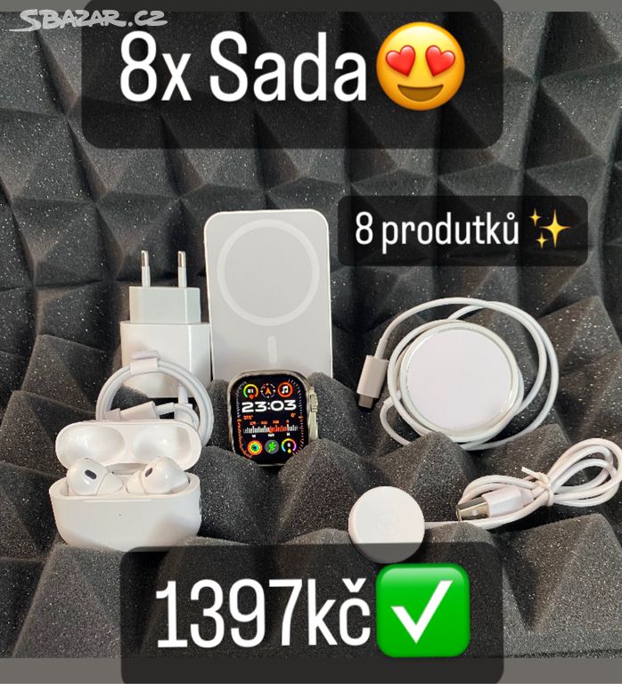 8x Sada + dárky v hodnotě 650kč !