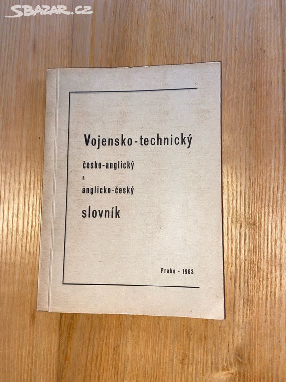 Vojensko-technický česko-anglický slovník