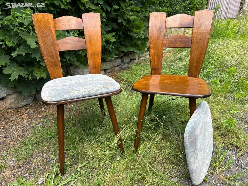 219 kusů MASIVNÍ dubové GASTRO židle. Restaurační