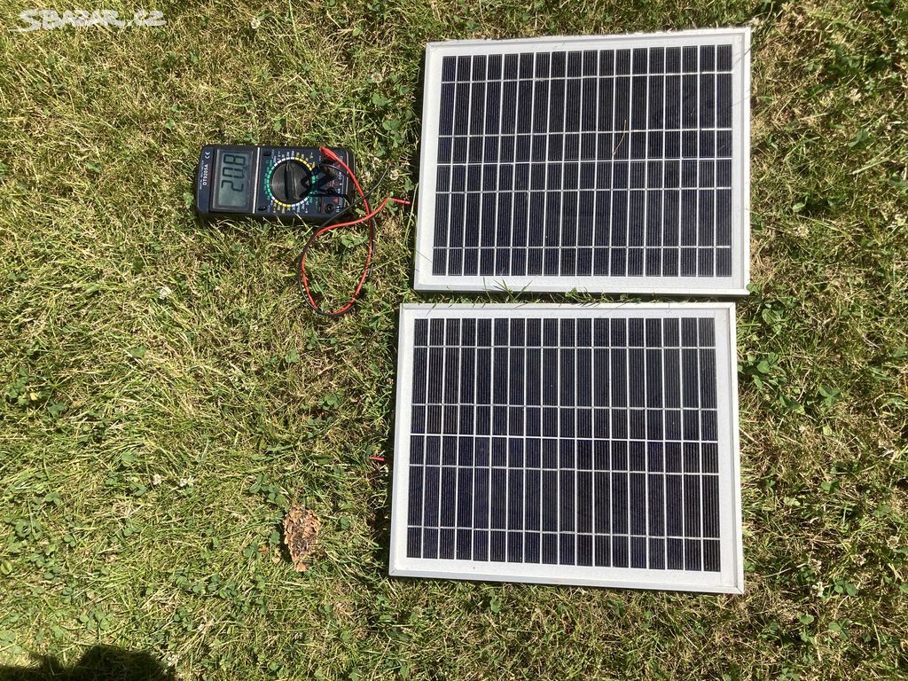 Solarni panel panely nizkonapetove cca 20V 0,5A