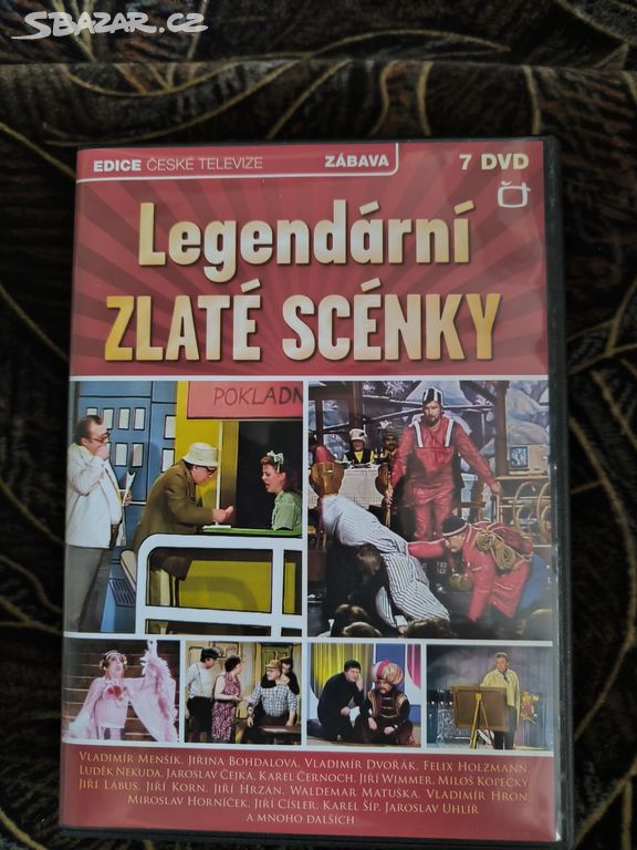 Legendární Zlaté scénky 7 DVD 8-14