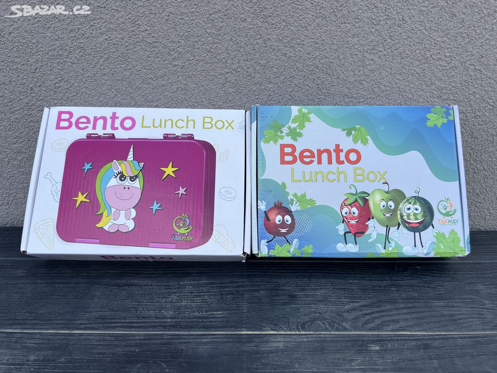 Nové dětské krabičky na obědy BENTO