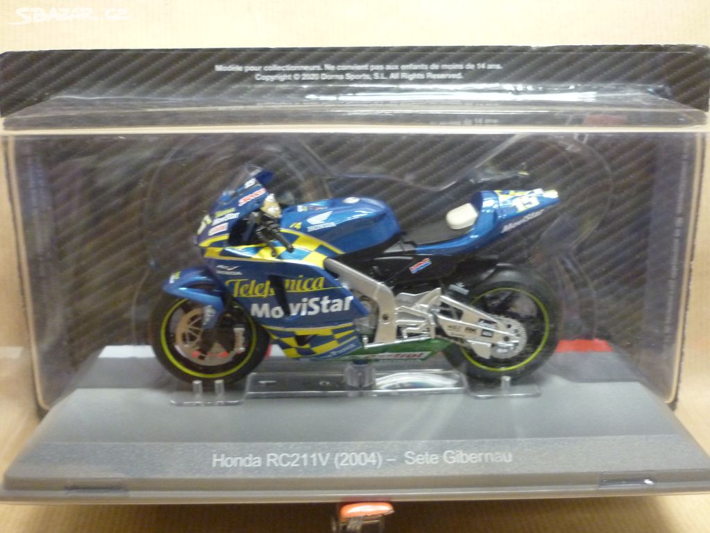 Modely motorek MotoGP 1/18