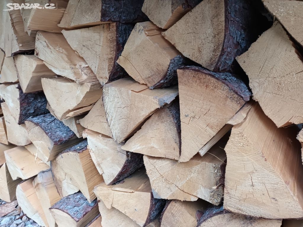 Suché palivové dřevo - Vsetín, Zlín