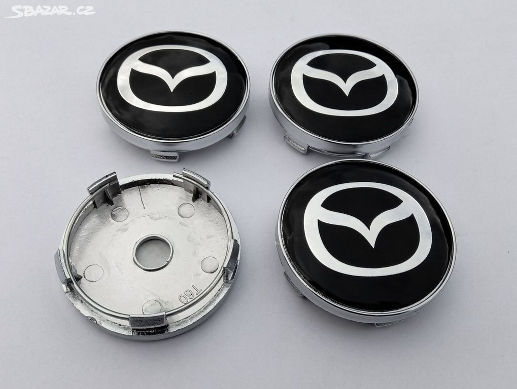 středové krytky Mazda 60mm NOVÉ