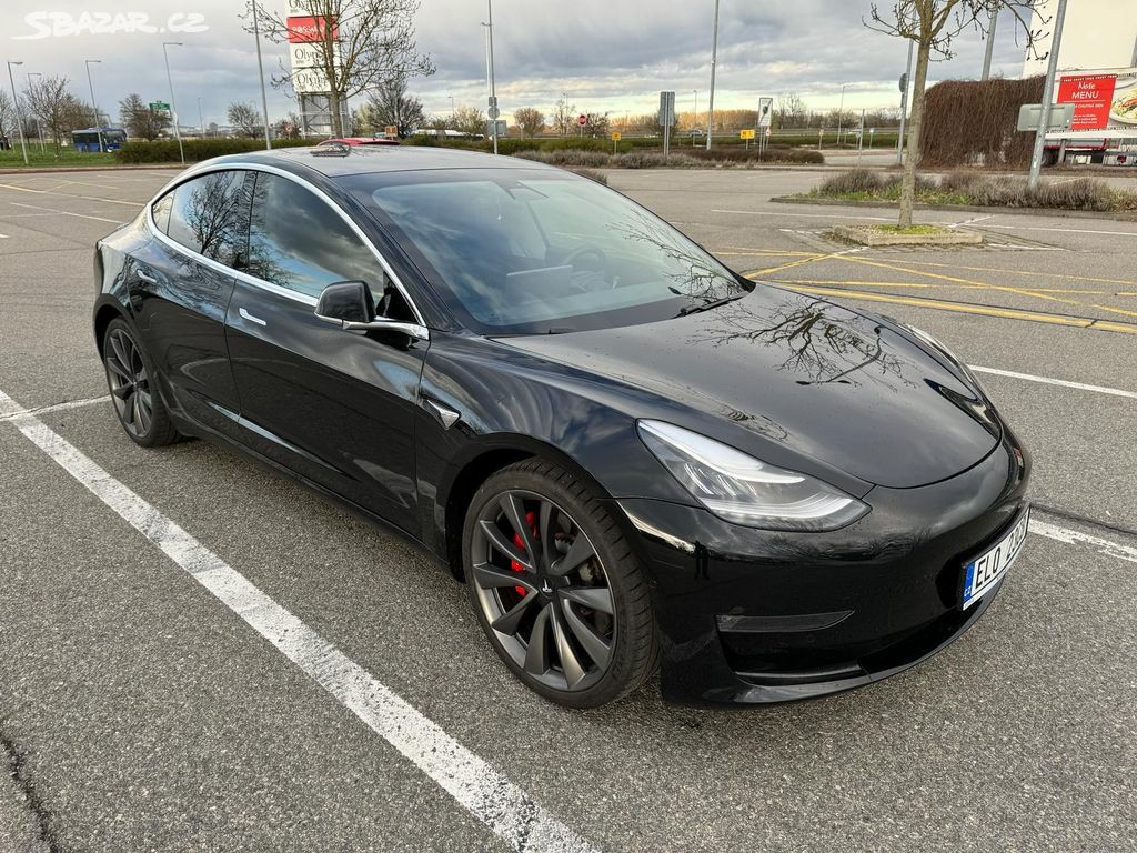 Tesla 3 Performance, 377kW, R.V. 9/2020