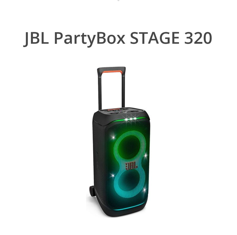 JBL Party box Stage 320 nový záruka