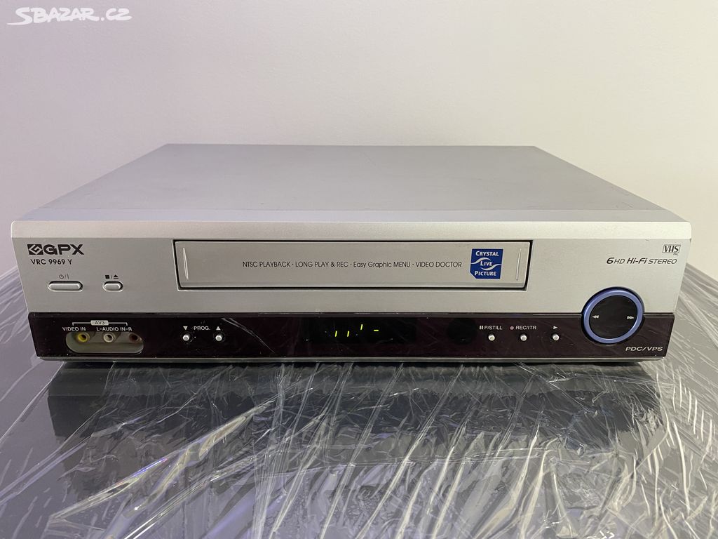 Videorekordér VHS GPX VRC9969Y
