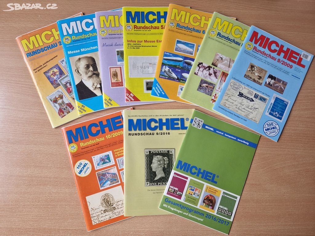 Poštovní známky - časopisy Michel