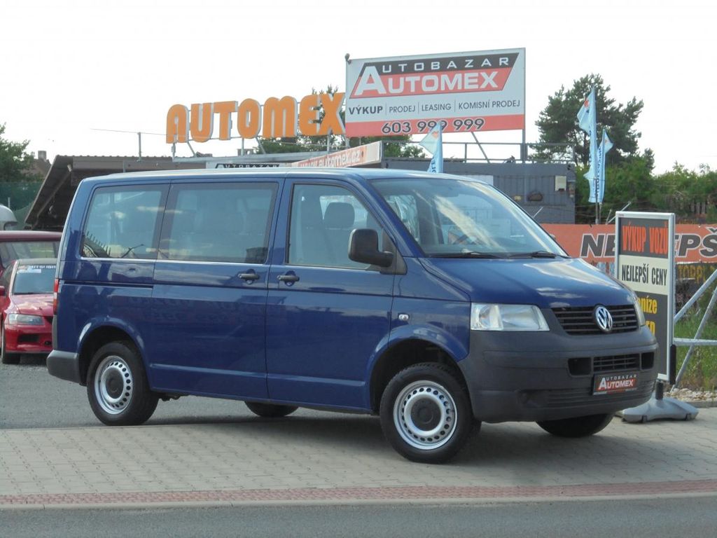 Volkswagen Transporter, 1.9 TDI -9 MÍST