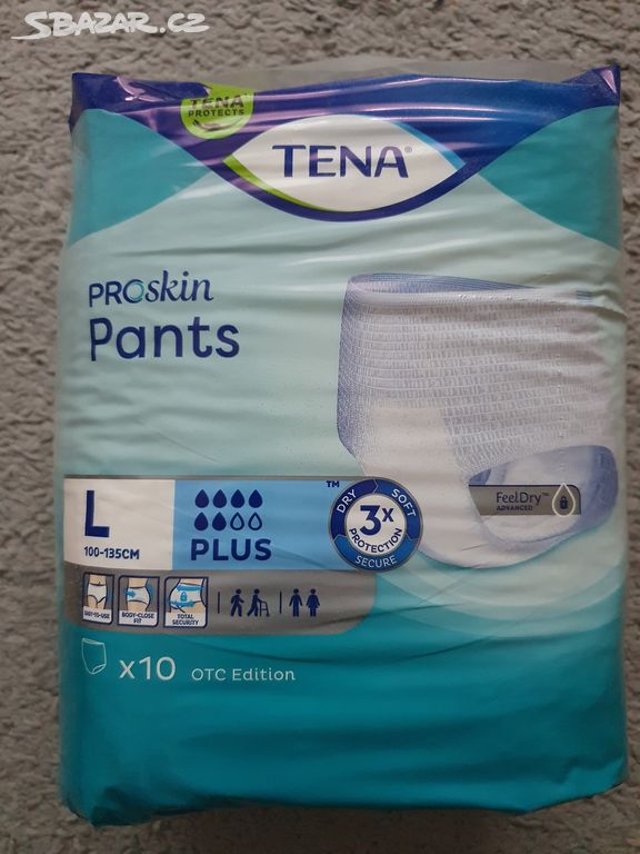 Inkontinenční kalhotky Tena Pants L