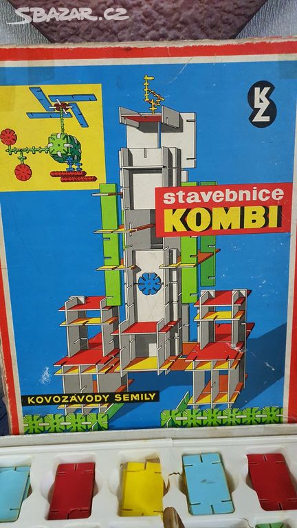 Retro dětská stavebnice KOMBI Semily