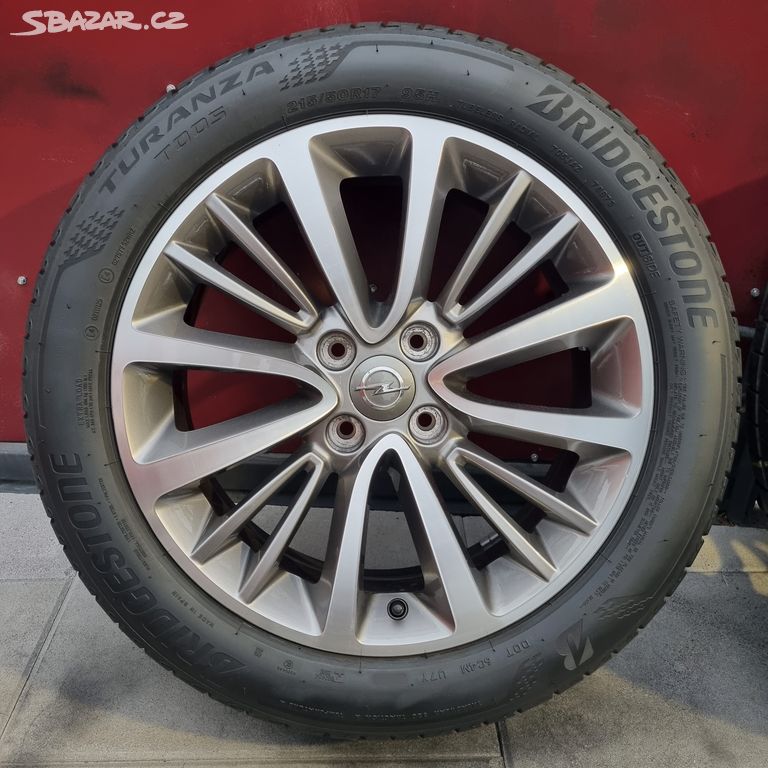 17"NEJET LETNÍ OBUT ALU KOLA 4x108 OPEL CROSLAND-X