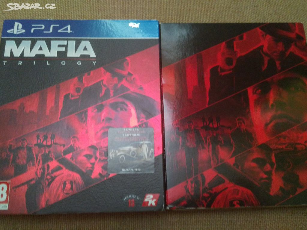 3x PS4 hry Playstation 4 Mafia Trilogy v češtině