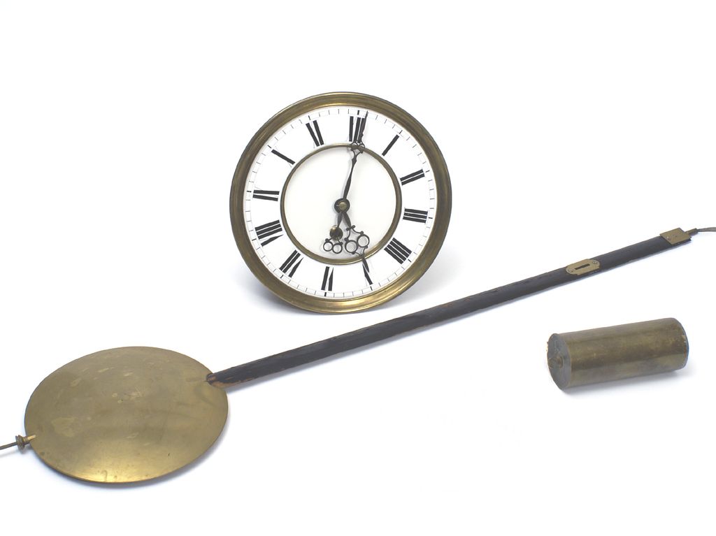hodinový stroj, regulátor, 19.století