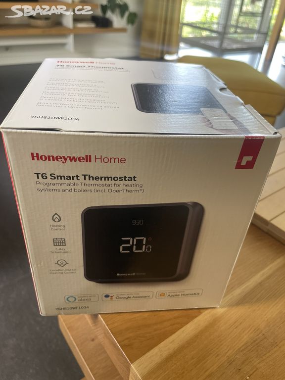 Digitální programovatelný termostat Honeywell T6