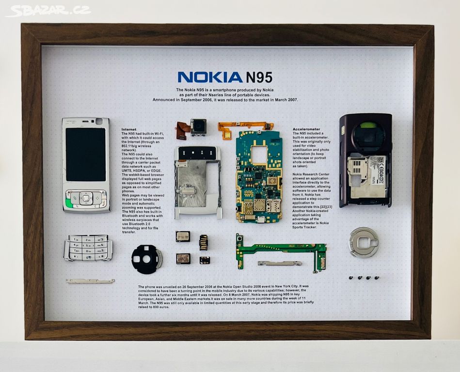 Nástěnný obraz Nokia N95 - dekorace