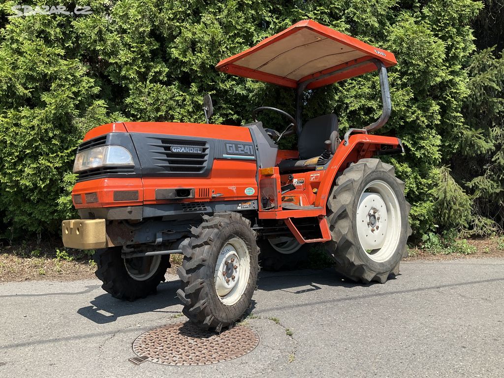 Japonský traktor Kubota GL241, 24Hp, pohon 4x4