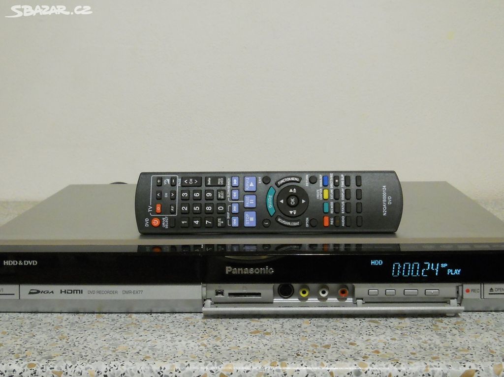 DVD rekordér Panasonic DMR EX77