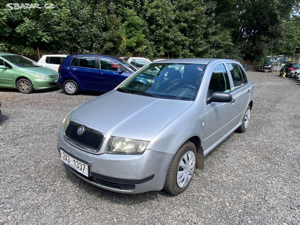 Škoda Fabia 1.2HTP 40kW alarm central 143tkm ČR