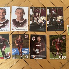 Obrázek k inzerátu: Ac Sparta Praha autogramy