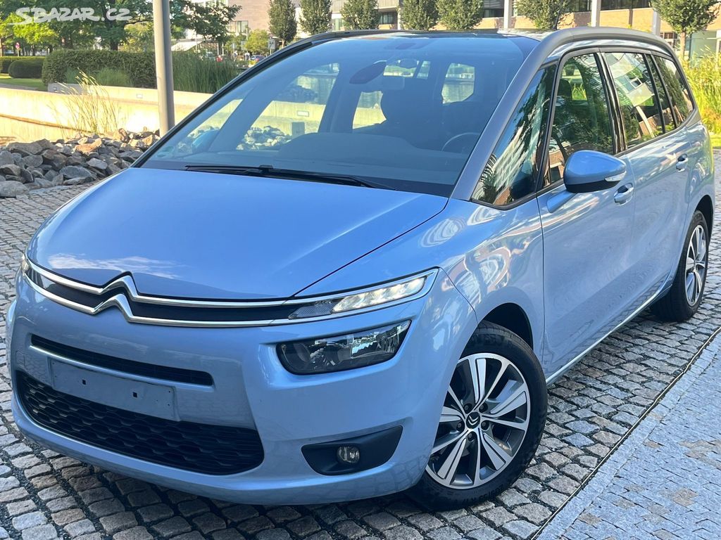 Citroën Grand C4 Picasso, 2.0HDi 110KW 7MÍST 1.MAJITEL