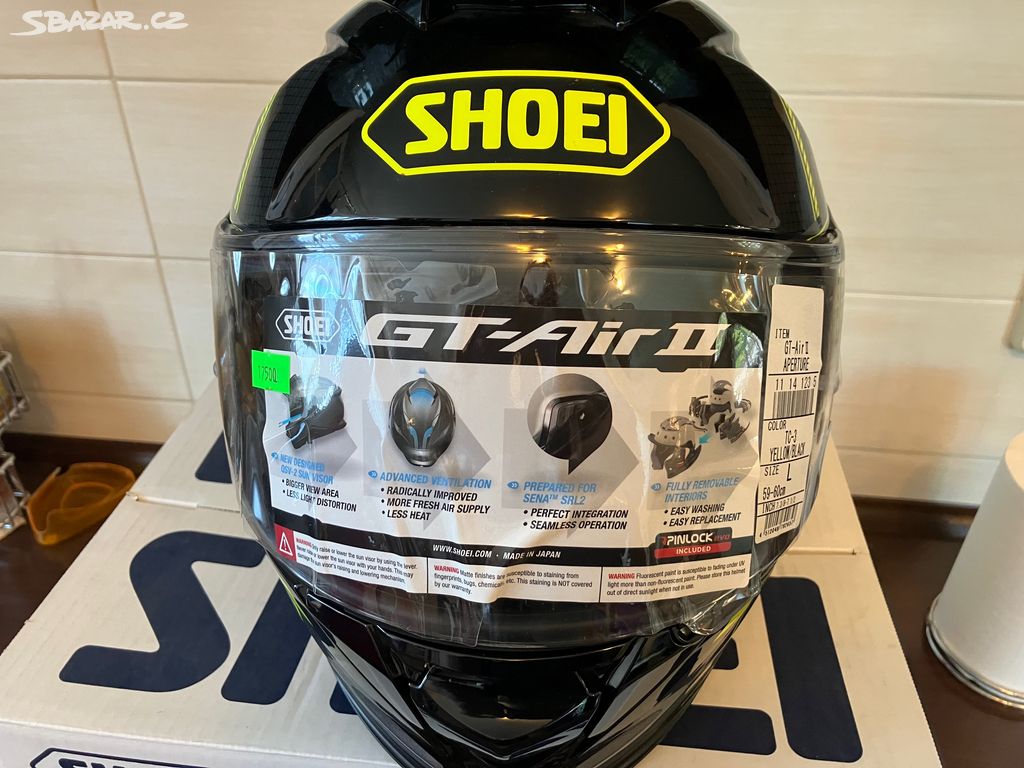 Shoei GT-Air 2 Aperture TC-3 nová, velikost L